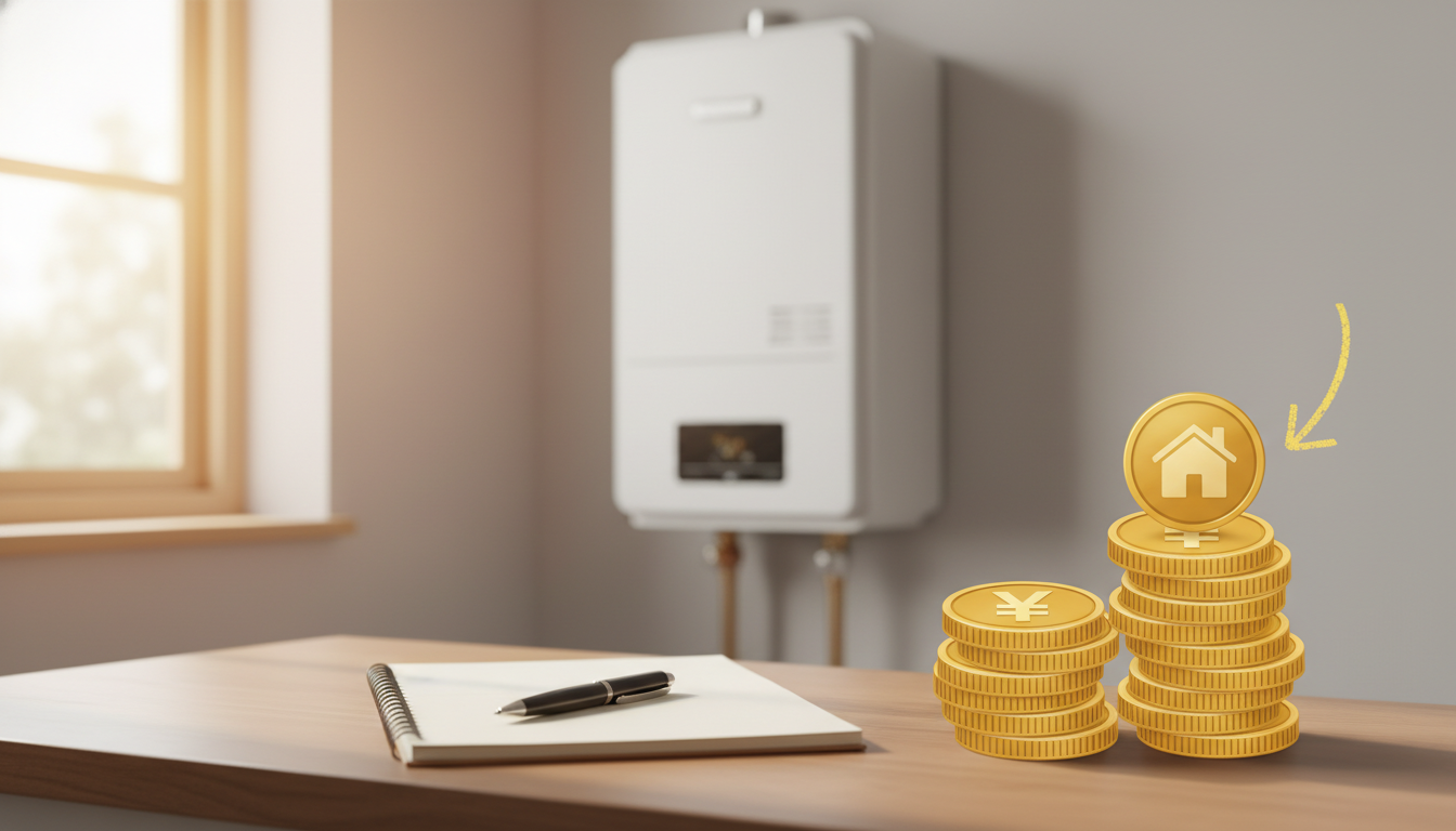 給湯器補助金で受け取れる金額