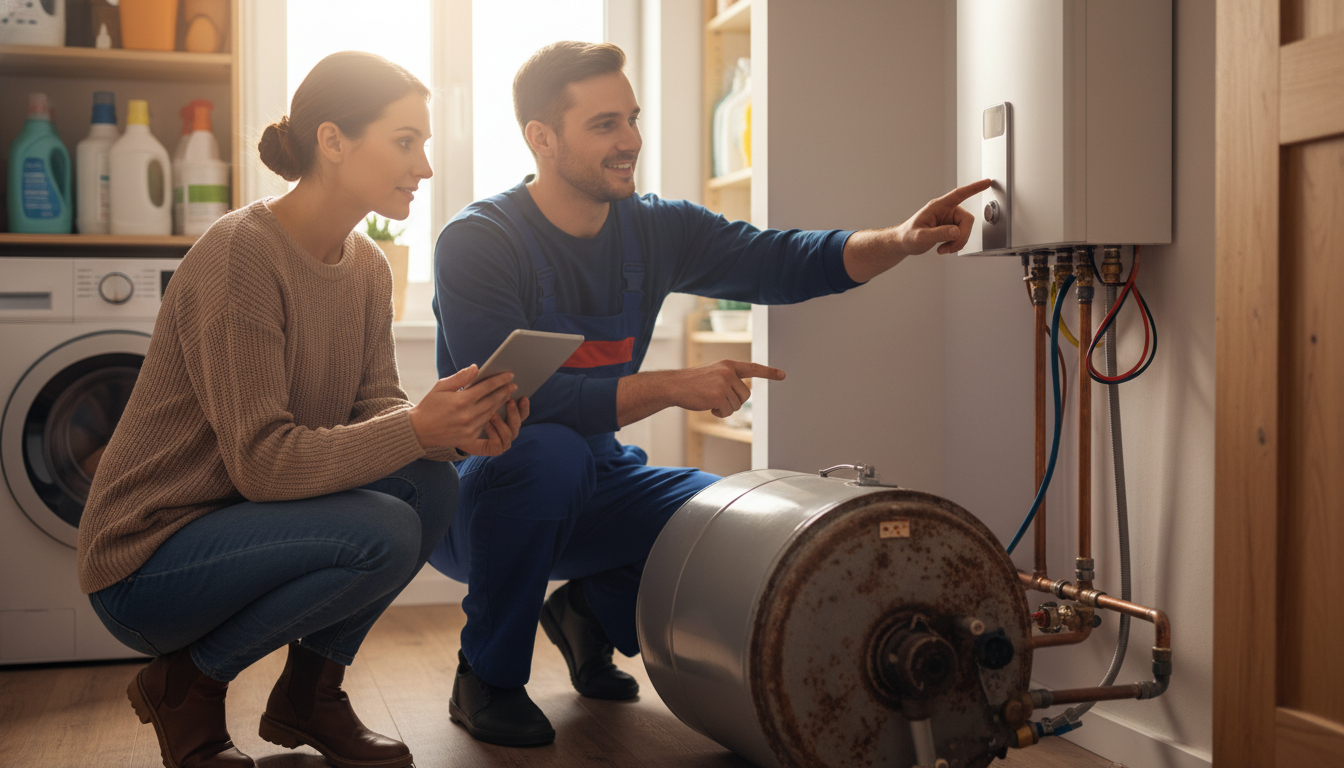 具体的な給湯器交換のケースを見てみましょう