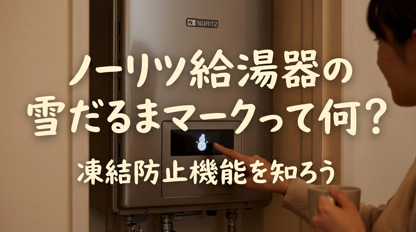 ノーリツ給湯器の雪だるまマークって何？