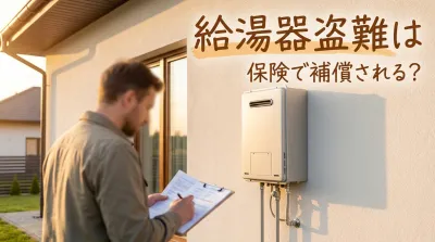 給湯器盗難は保険で補償される？