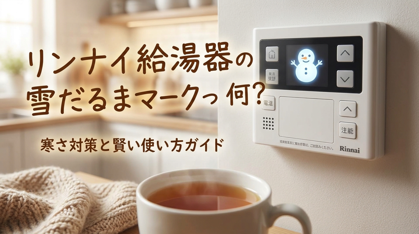 リンナイ給湯器の雪だるまマークって何？