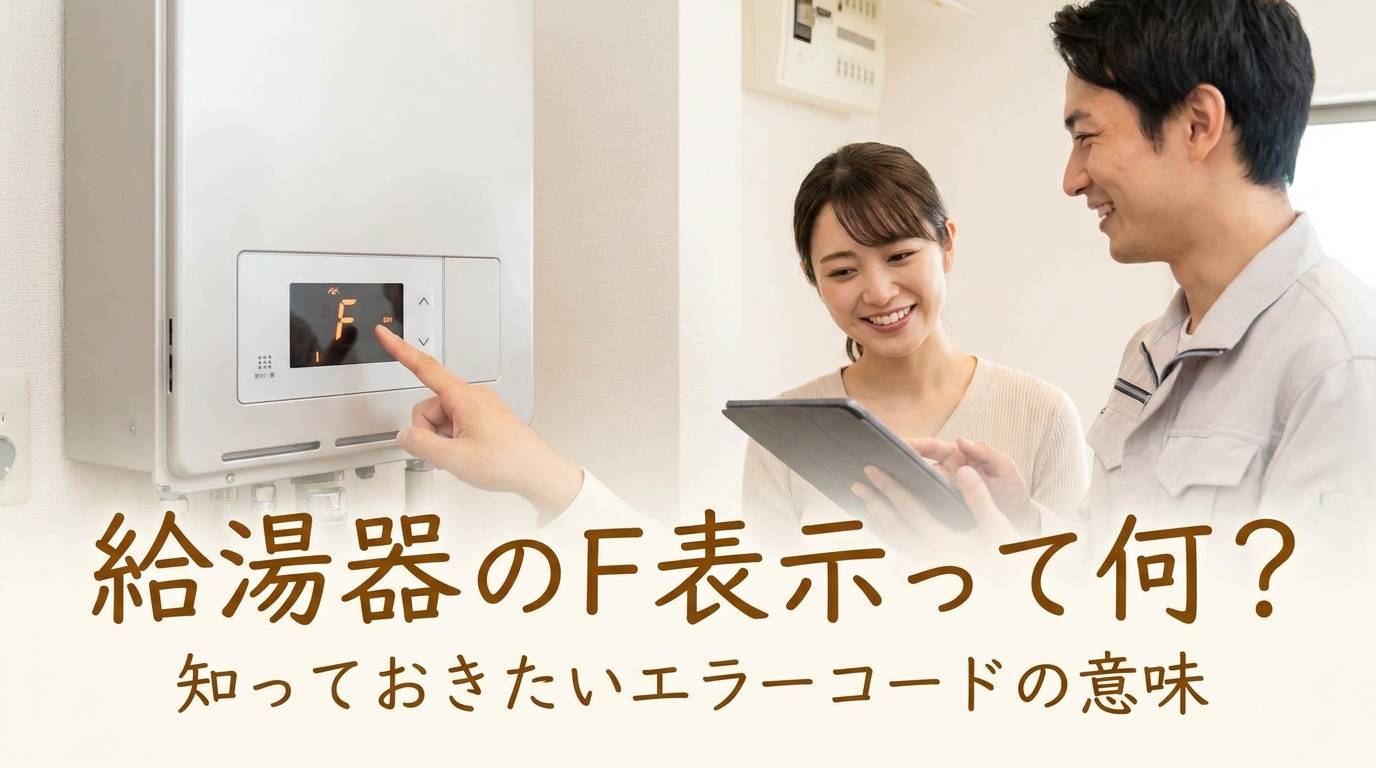 給湯器のF表示って何?