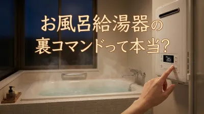 お風呂給湯器の裏コマンドって本当？
