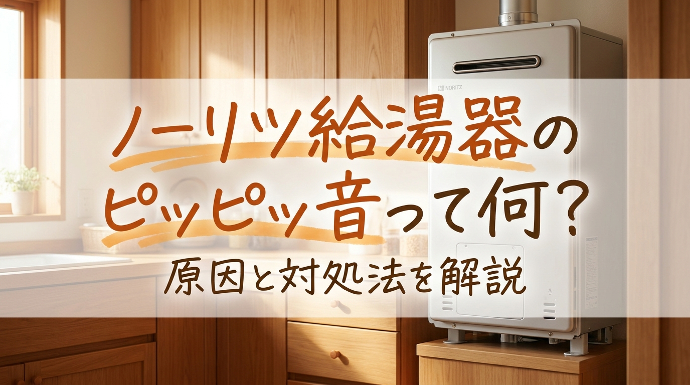 ノーリツ給湯器のピッピッ音って何？
