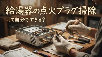 給湯器の点火プラグ掃除って自分でできる？