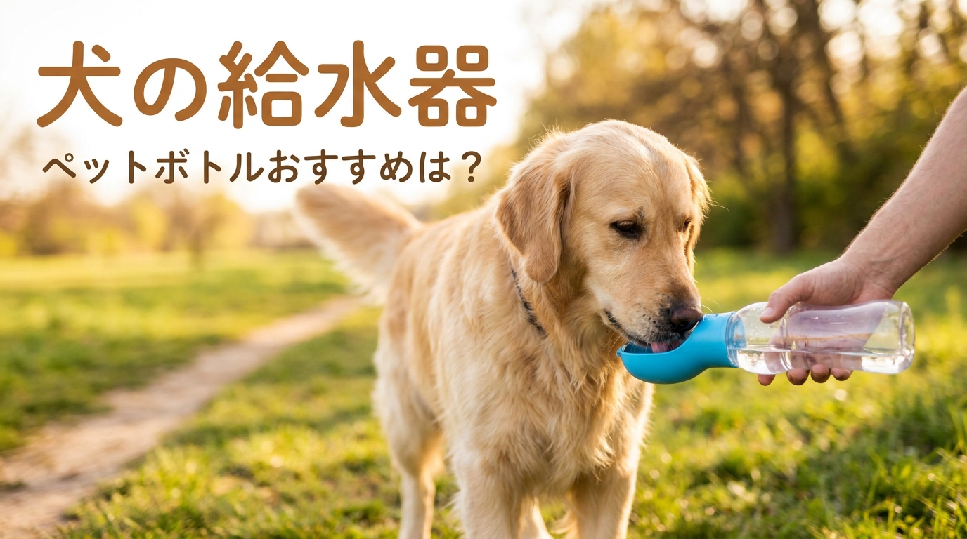 犬の給水器ペットボトルおすすめは？