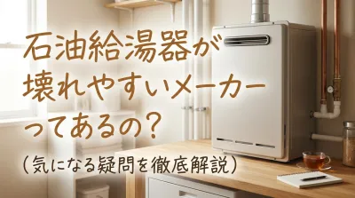 石油給湯器が壊れやすいメーカーってあるの？