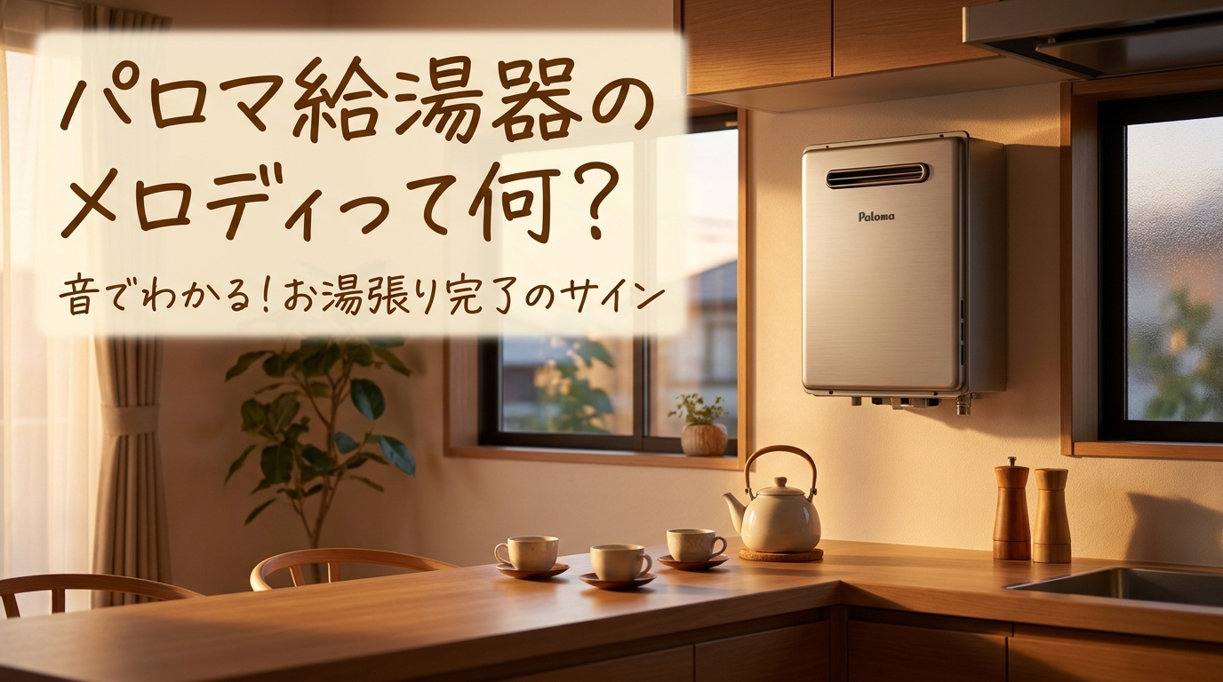 パロマ給湯器のメロディって何?