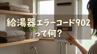 給湯器エラーコード902って何？