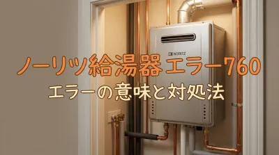 ノーリツ給湯器エラー760の意味と対処法は？