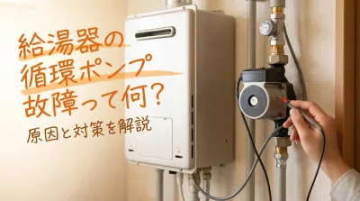 給湯器の循環ポンプ故障って何？