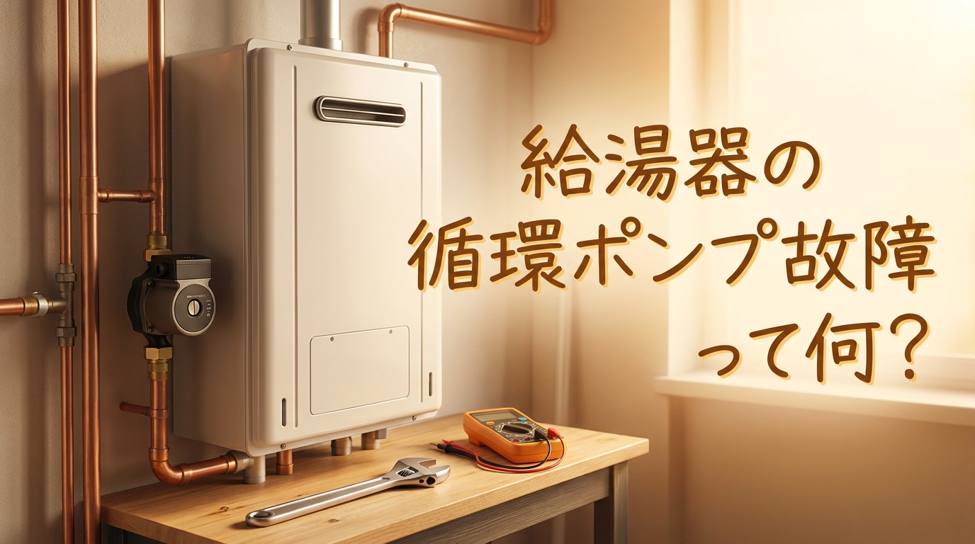 給湯器の循環ポンプ故障って何?