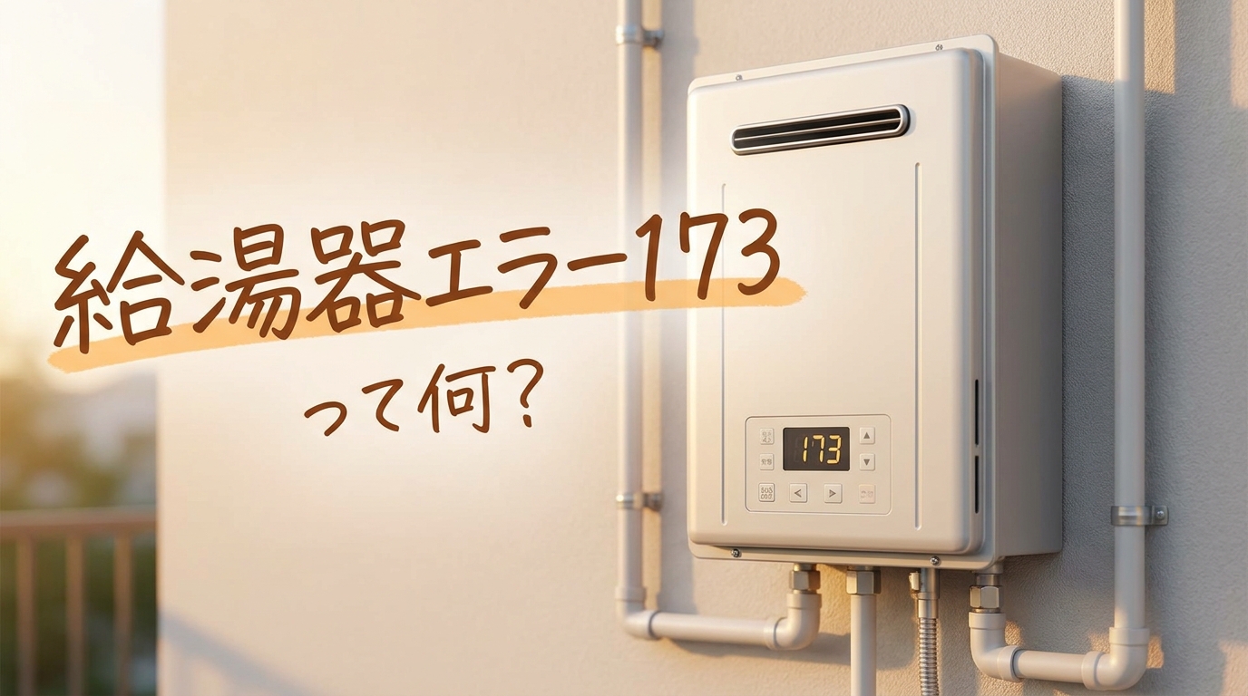 給湯器エラー173って何？