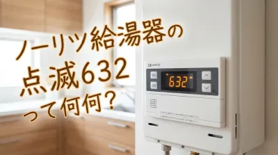 ノーリツ給湯器の点滅632って何？