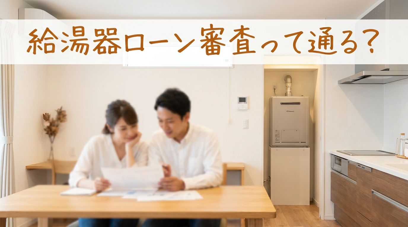 給湯器ローン審査って通る？