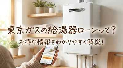 東京ガスの給湯器ローンって?