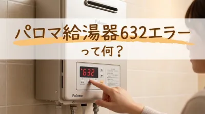 パロマ給湯器632エラーって何？
