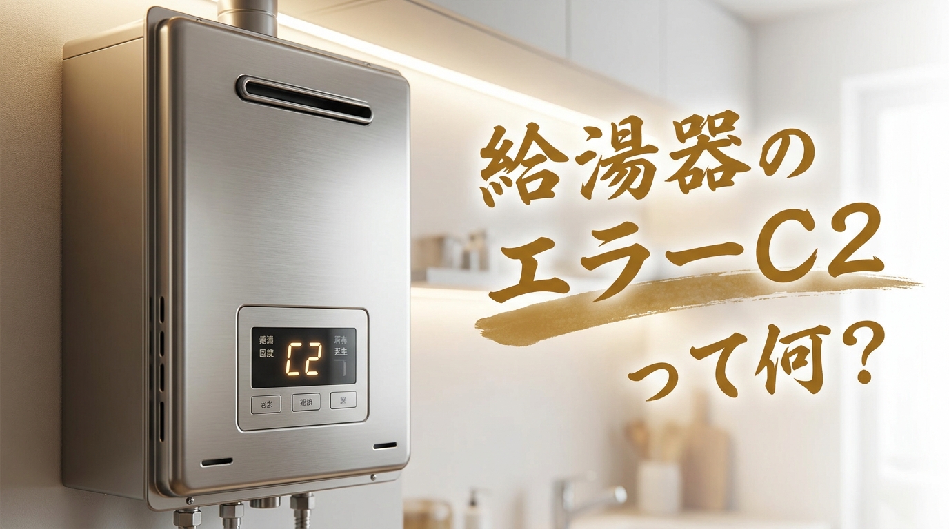 給湯器のエラーC2って何？