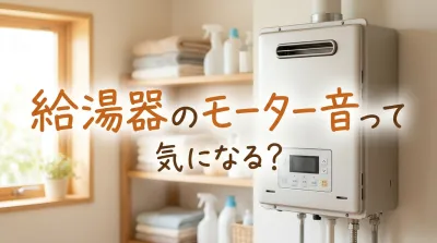 給湯器のモーター音って気になる？