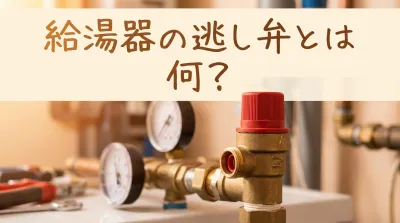 給湯器の逃し弁とは何？