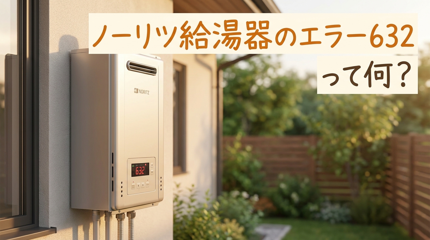 ノーリツ給湯器のエラー632って何?