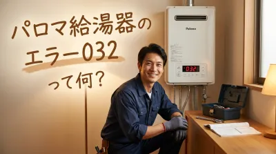 パロマ給湯器のエラー032って何？