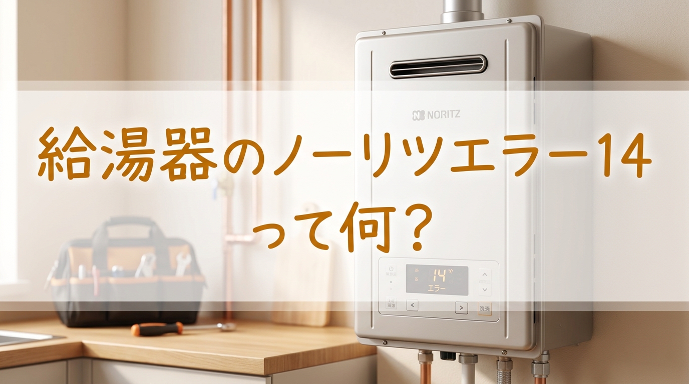 給湯器のノーリツエラー14って何?