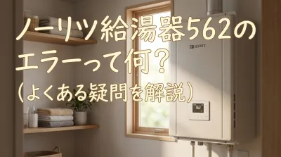 ノーリツ給湯器562のエラーって何？