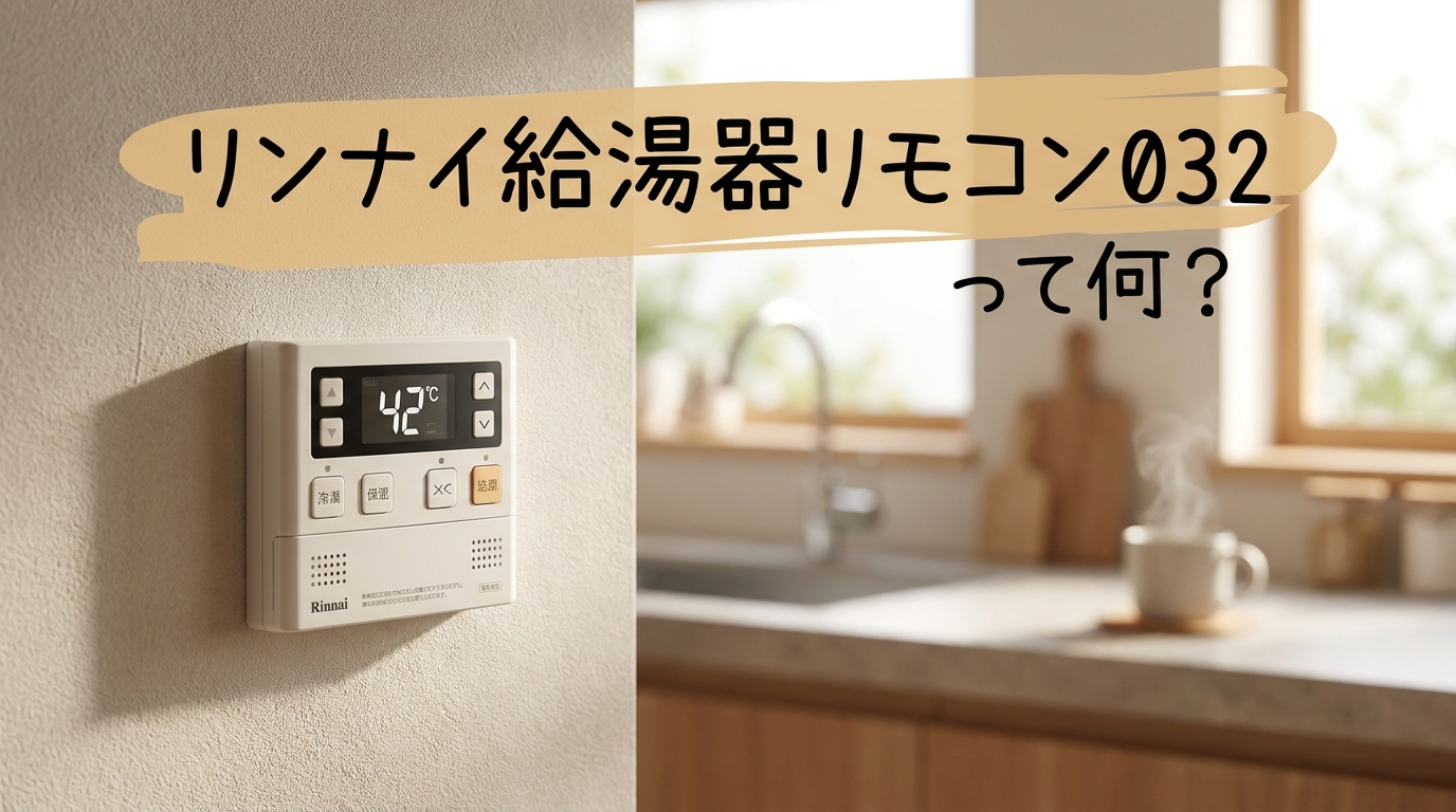 リンナイ給湯器リモコン032って何?