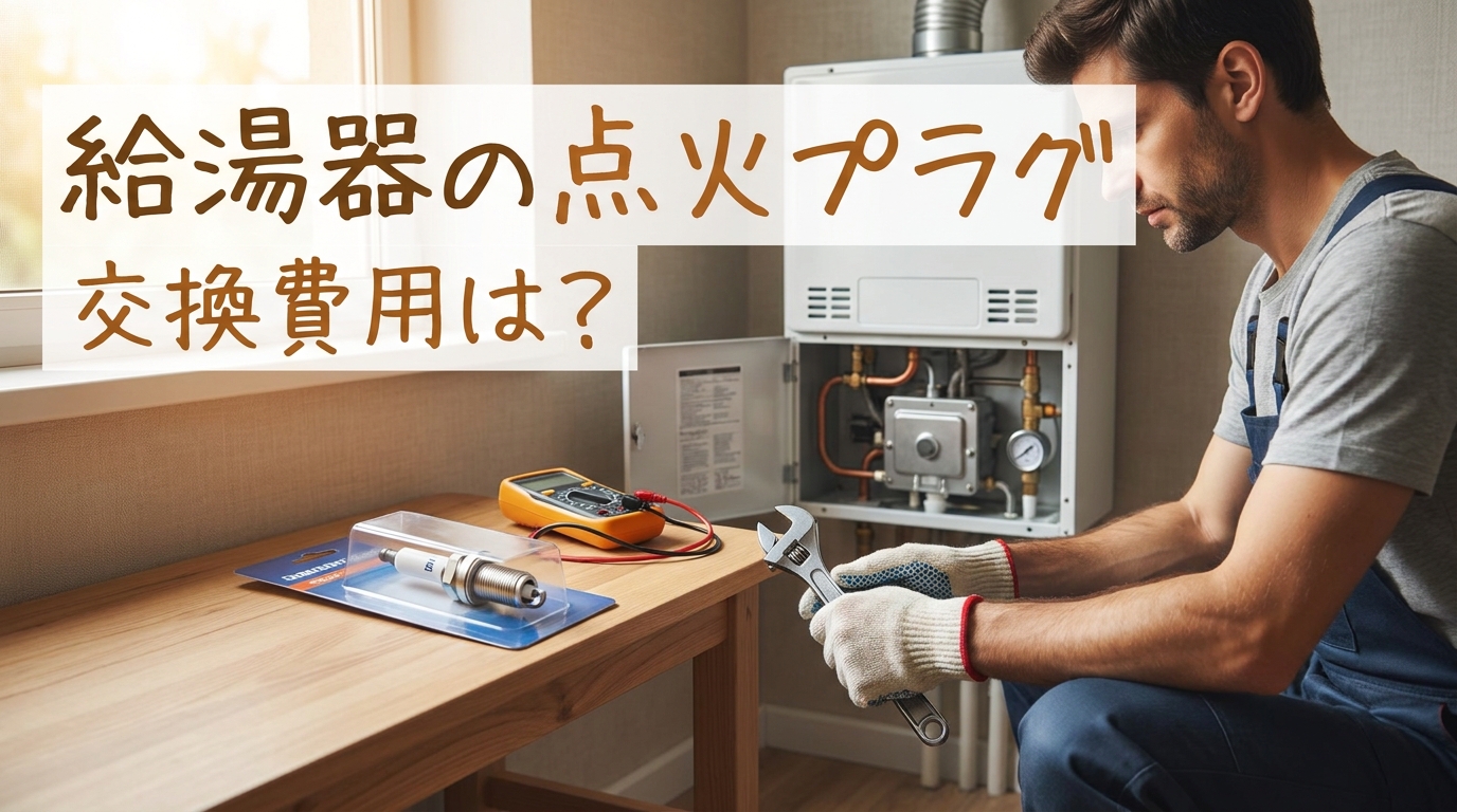 給湯器の点火プラグ交換費用は?