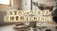 浴室のシャワーホース交換費用はどれくらい？