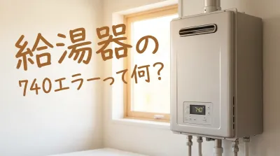 給湯器の740エラーって何？