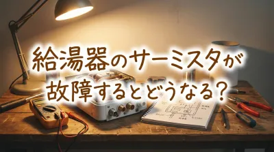 給湯器のサーミスタが故障するとどうなる？