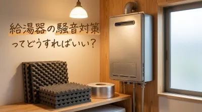 給湯器の騒音対策ってどうすればいい?