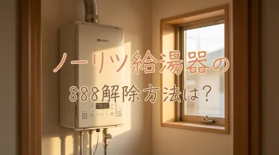 ノーリツ給湯器の888解除方法は？