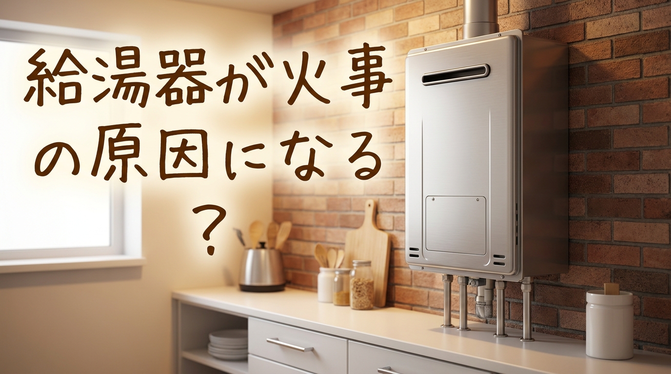 給湯器が火事の原因になる？