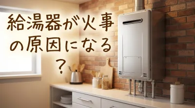 給湯器が火事の原因になる？