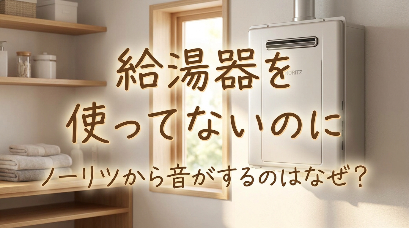 給湯器を使ってないのにノーリツから音がするのはなぜ?