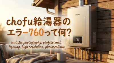 chofu給湯器のエラー760って何？