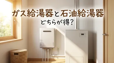 ガス給湯器と石油給湯器どちらが得？