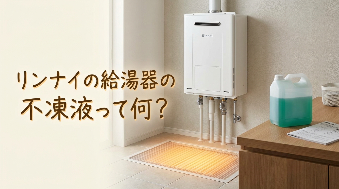 リンナイの給湯器の不凍液って何?