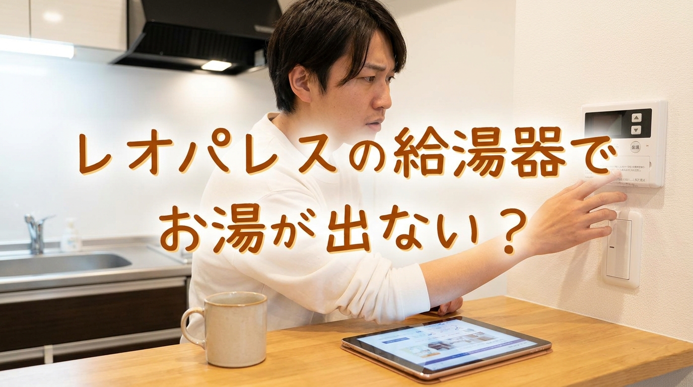 レオパレスの給湯器でお湯が出ない?