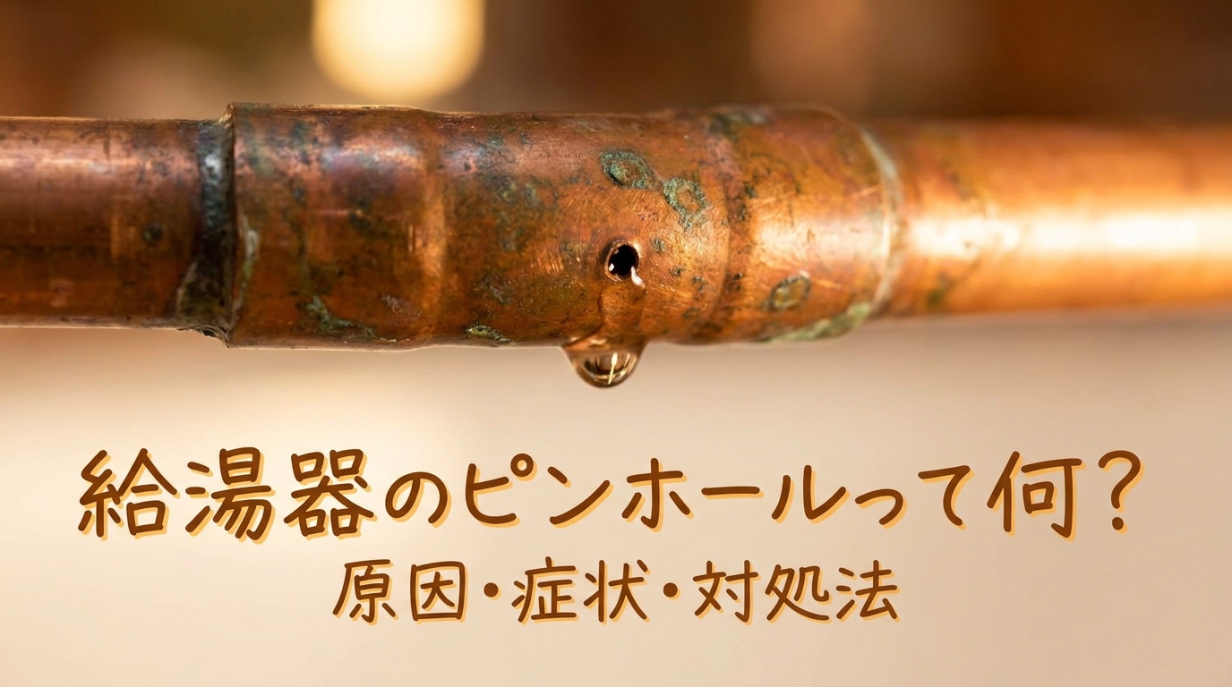 給湯器のピンホールって何？