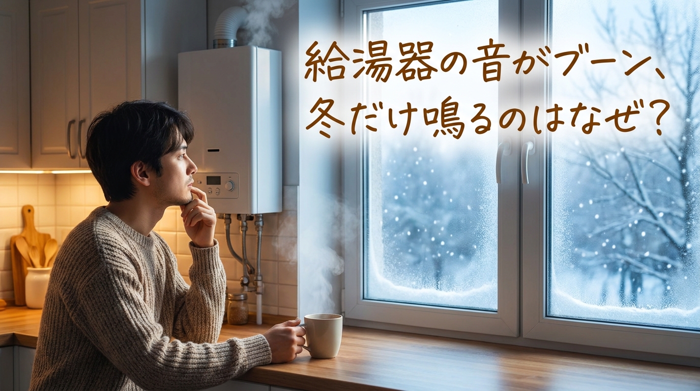 給湯器の音がブーン、冬だけ鳴るのはなぜ？