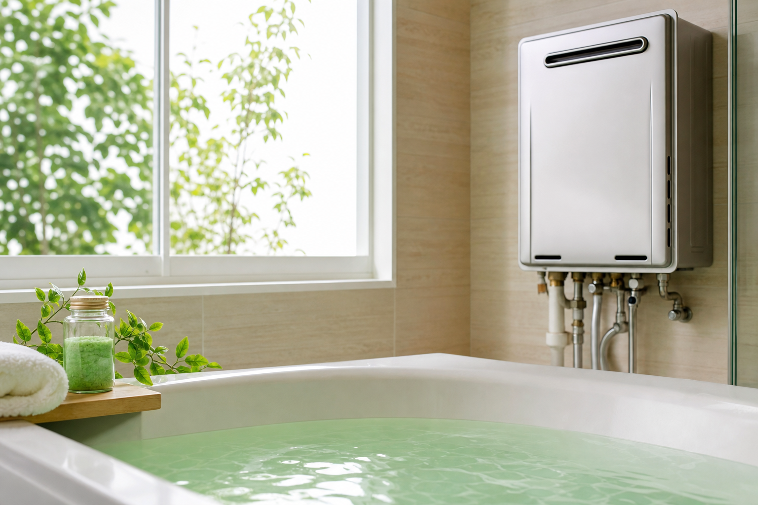 リンナイの給湯器でバスクリンは使って大丈夫?