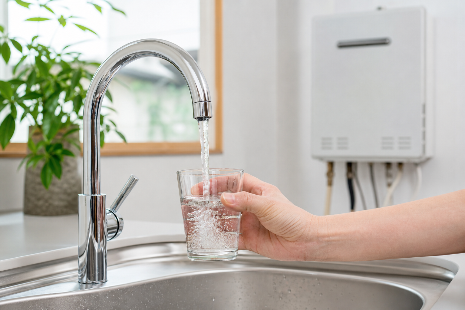 給湯器のお湯は飲める？知っておきたい安全な使い方