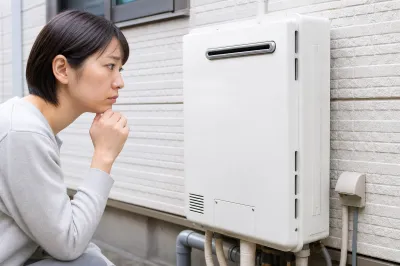 給湯器からカタカタ音がするのは大丈夫？