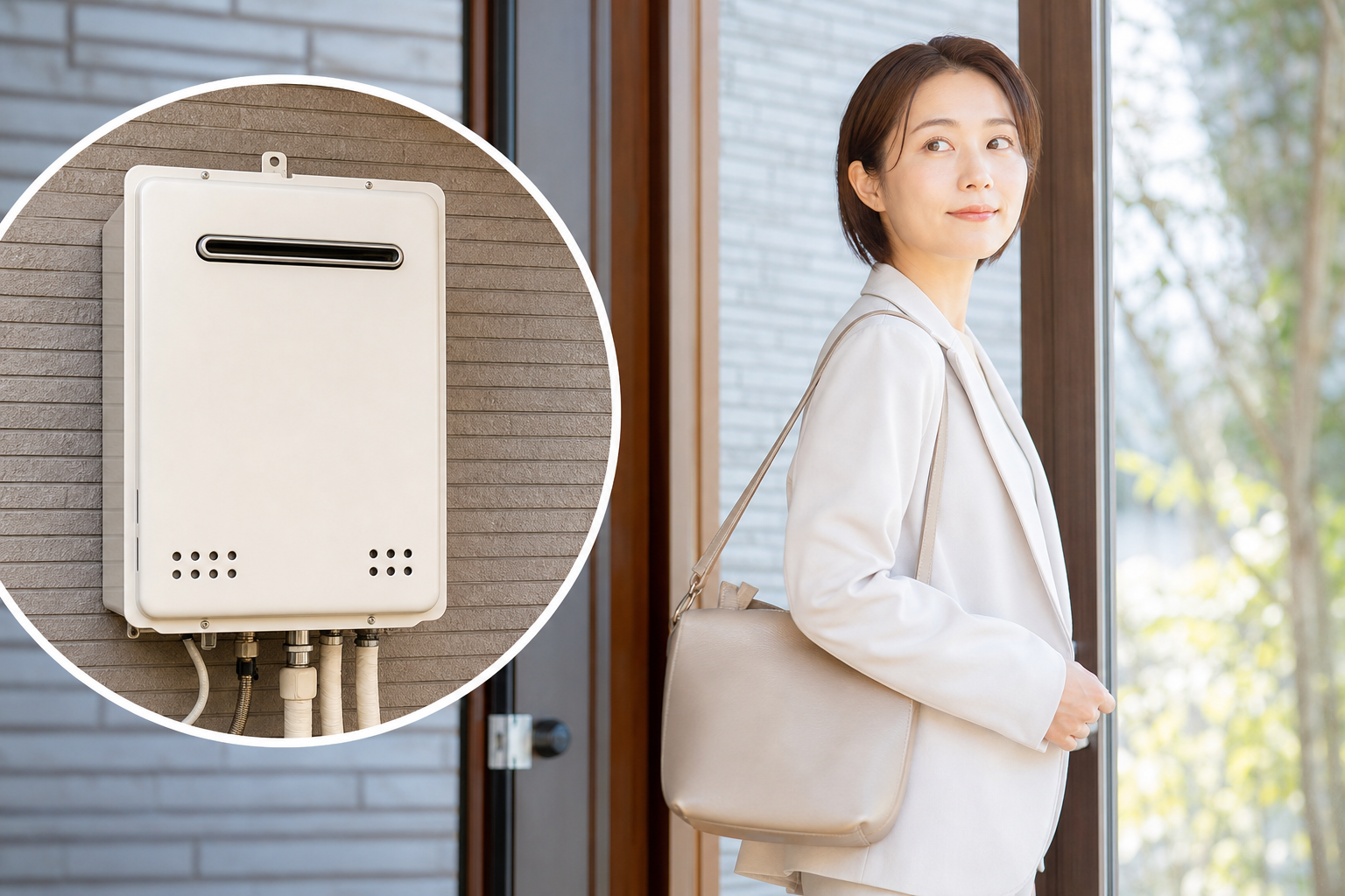 給湯器をつけっぱなしで外出しても大丈夫?