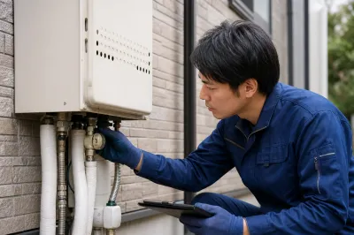 給湯器の逆止弁を確認するにはどうすればいい？