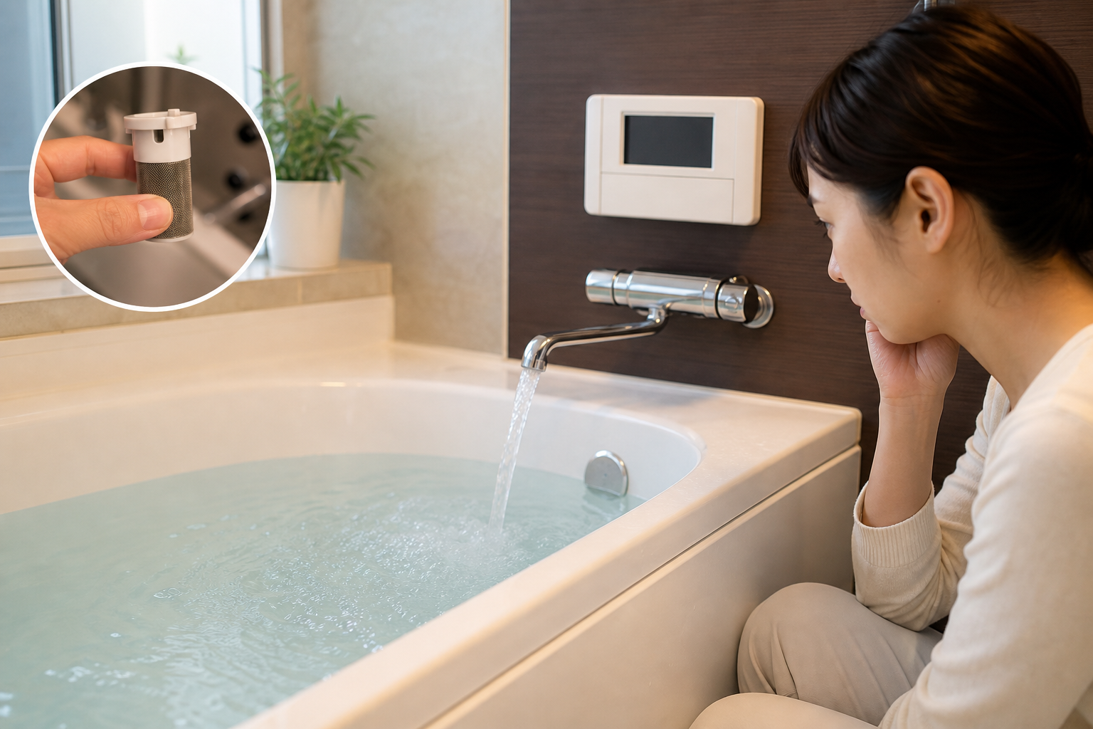 給湯器の自動湯はりが止まらない！どうすればいいの？